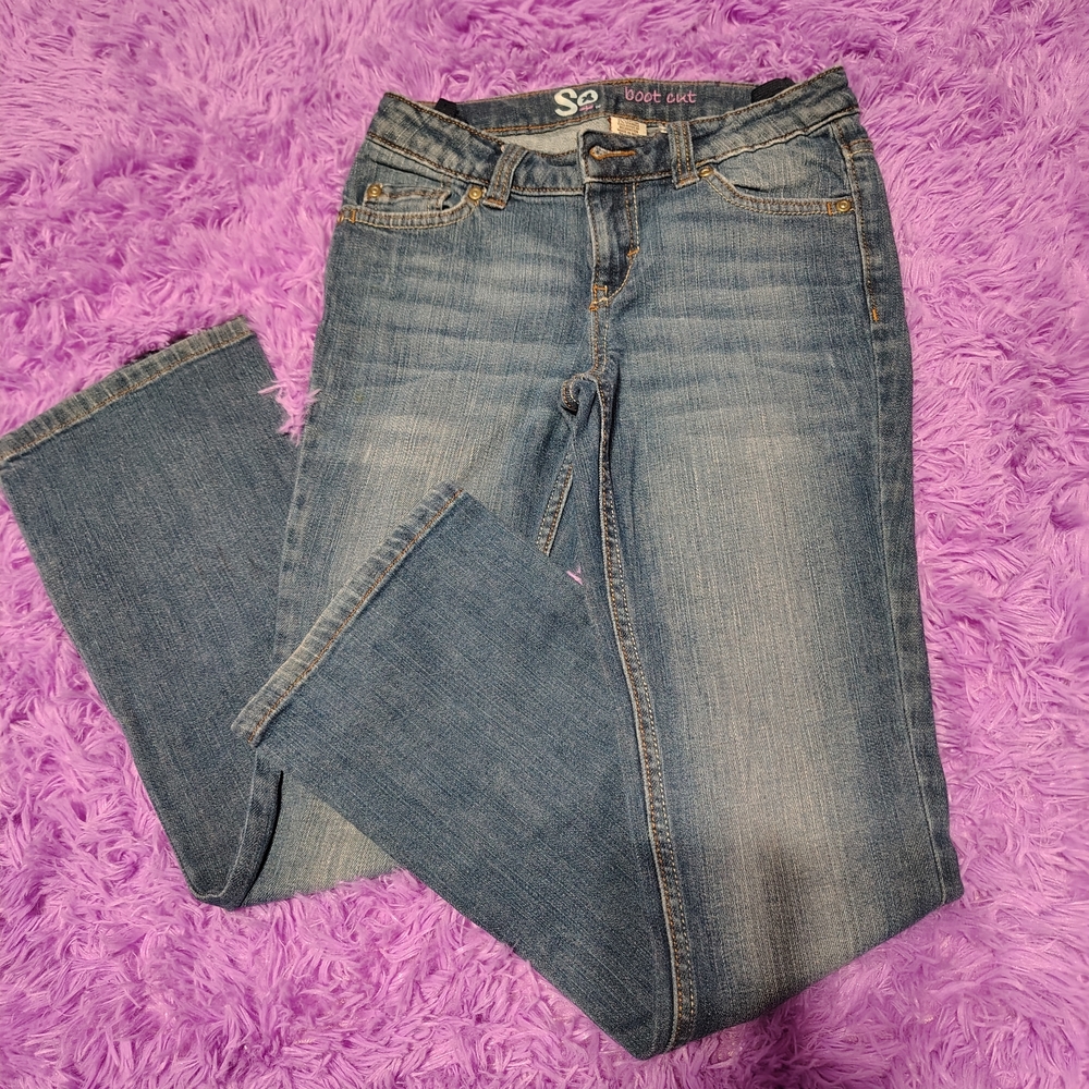 SO Kids' Blue Denim Jeans